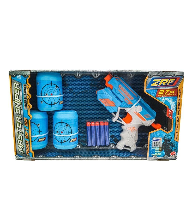 Hedefli Nerf Oyuncak Silah Seti