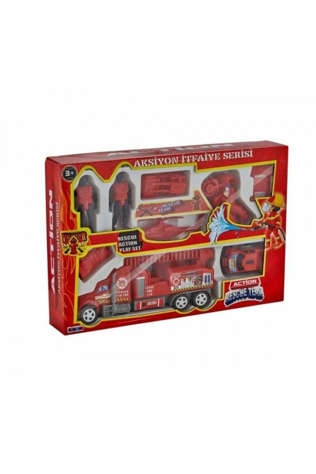 Kutulu Aksiyon İtfaiye Oyun Seti - Mavi Su Dünyası
