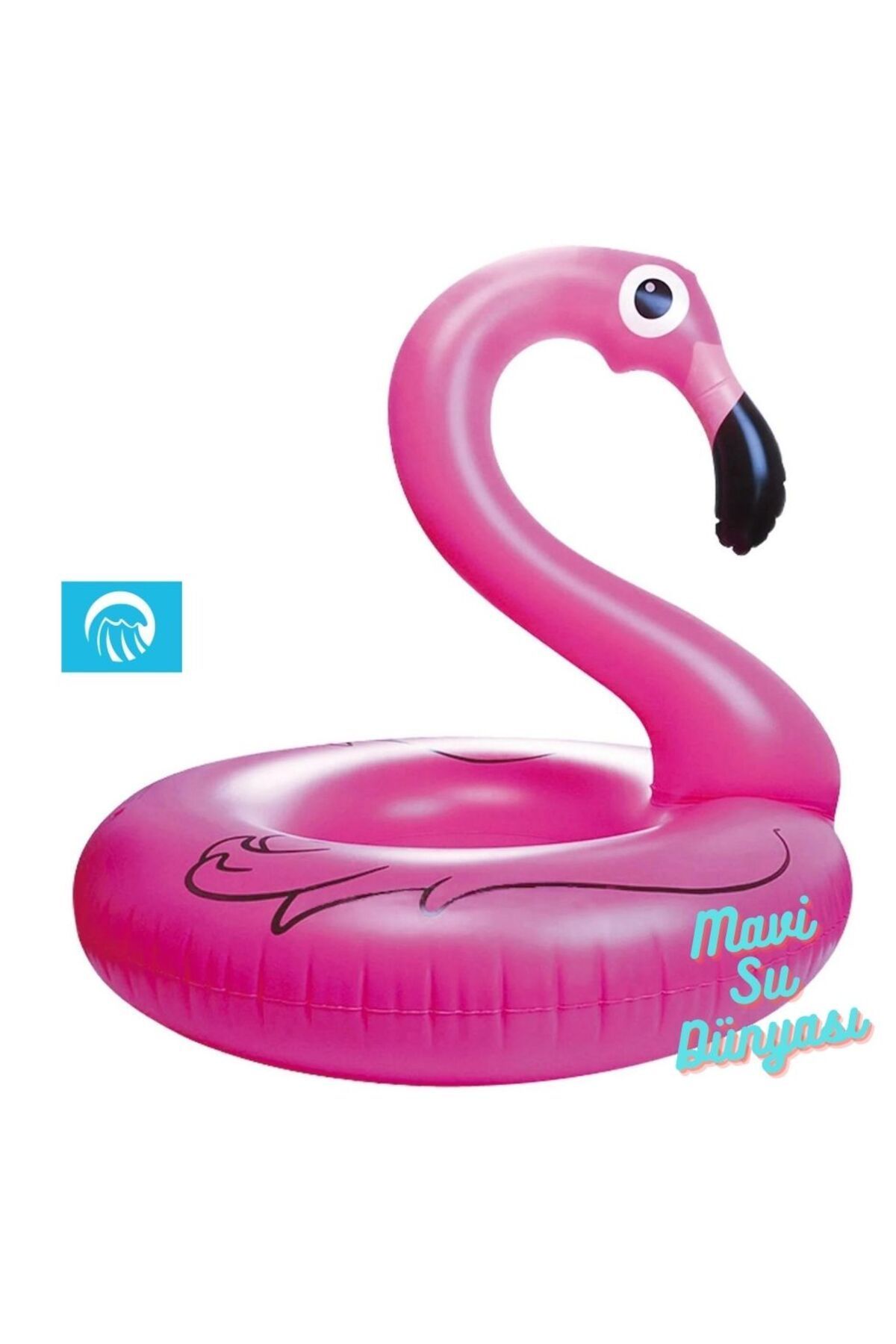 Çocuk Simit Flamingo Başlı Pembe 85 Cm