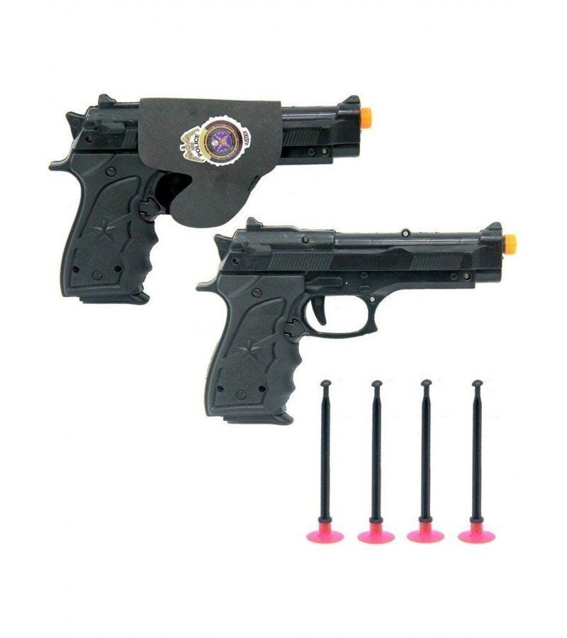 2 Oyuncak Tabancalı Polis Seti