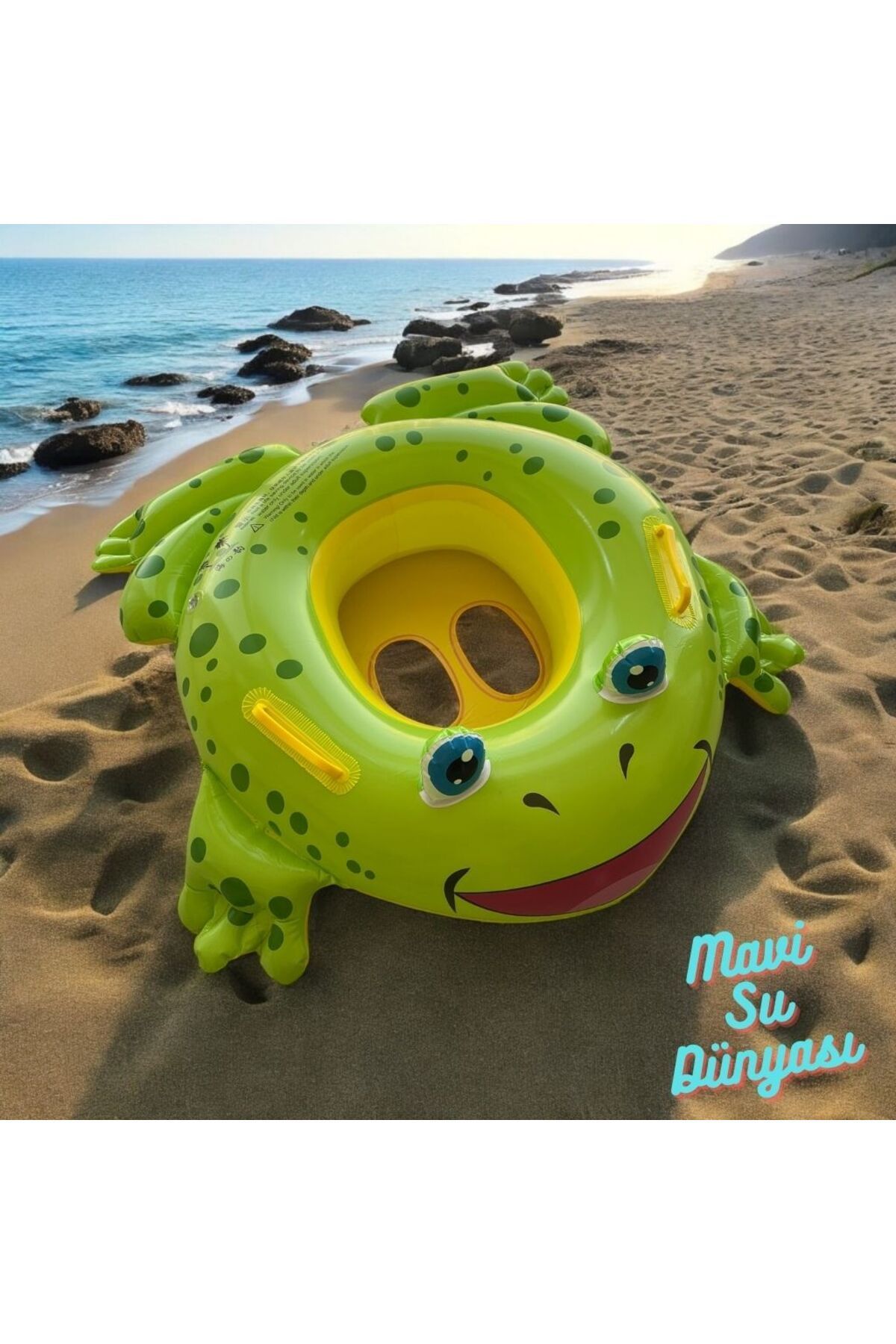 Tutmaçlı Kurbağa Binici Yeşil Renk