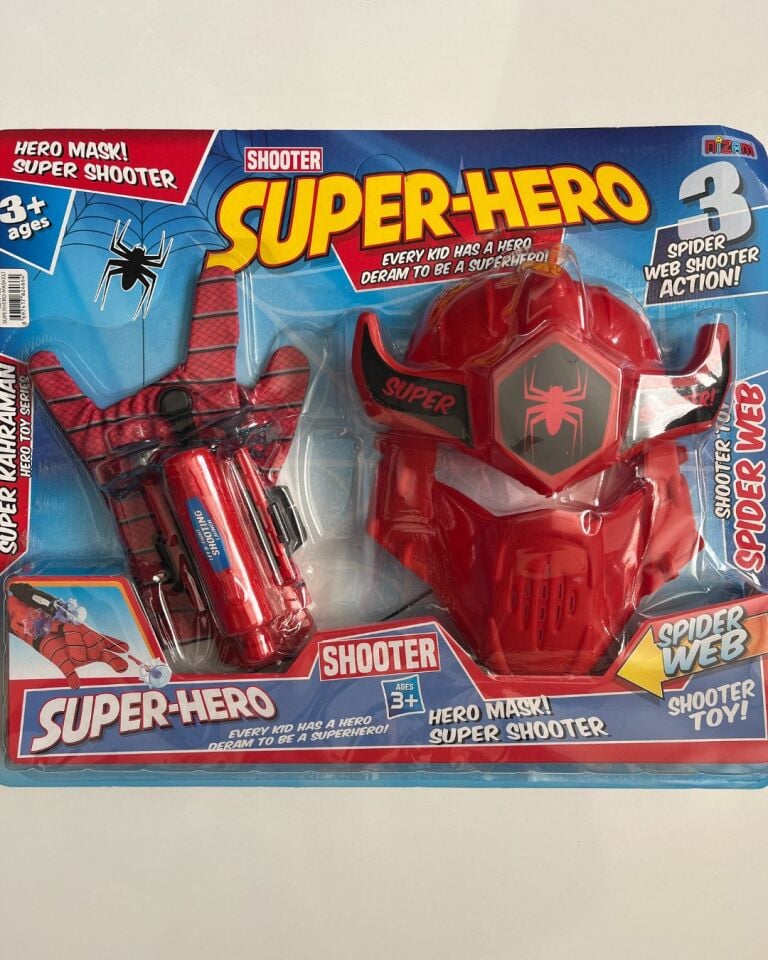 Süperhero Maskeli Set