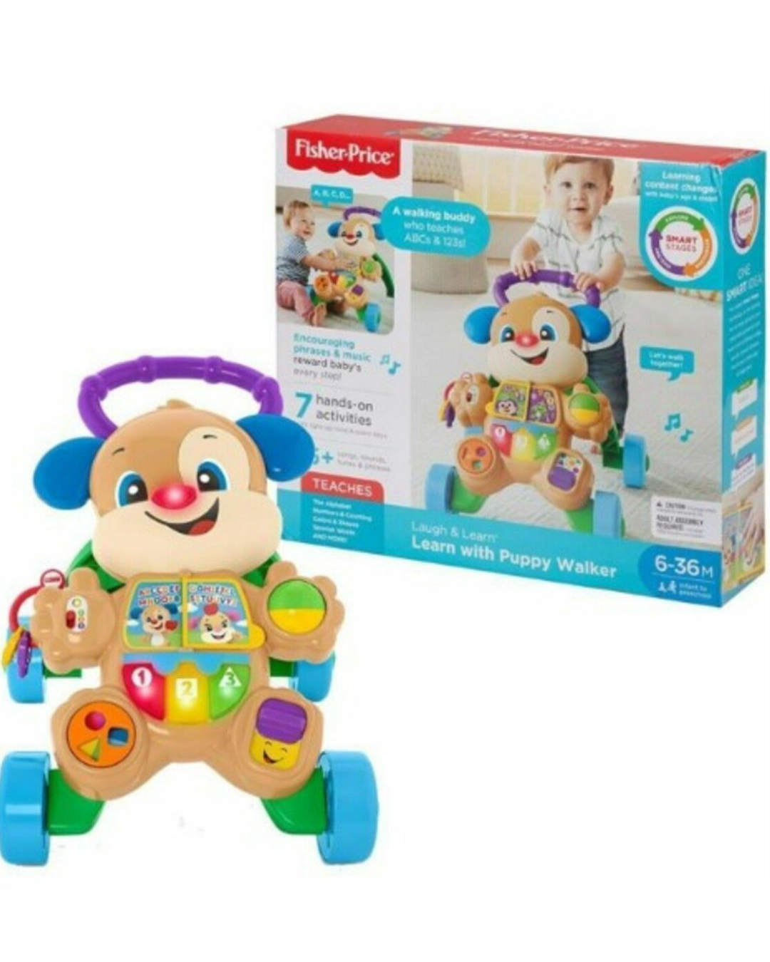 Eğitici Köpekçik Yürüteç | Mavi Su Dünyası