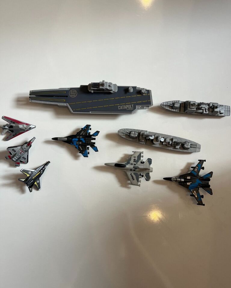Uçak Gemisi Seti 9 Parçalı Set