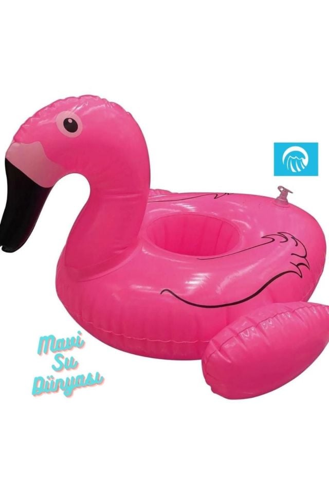 Şişme Deniz Bardaklık, Havuz Bardaklık Flamingo Pembe