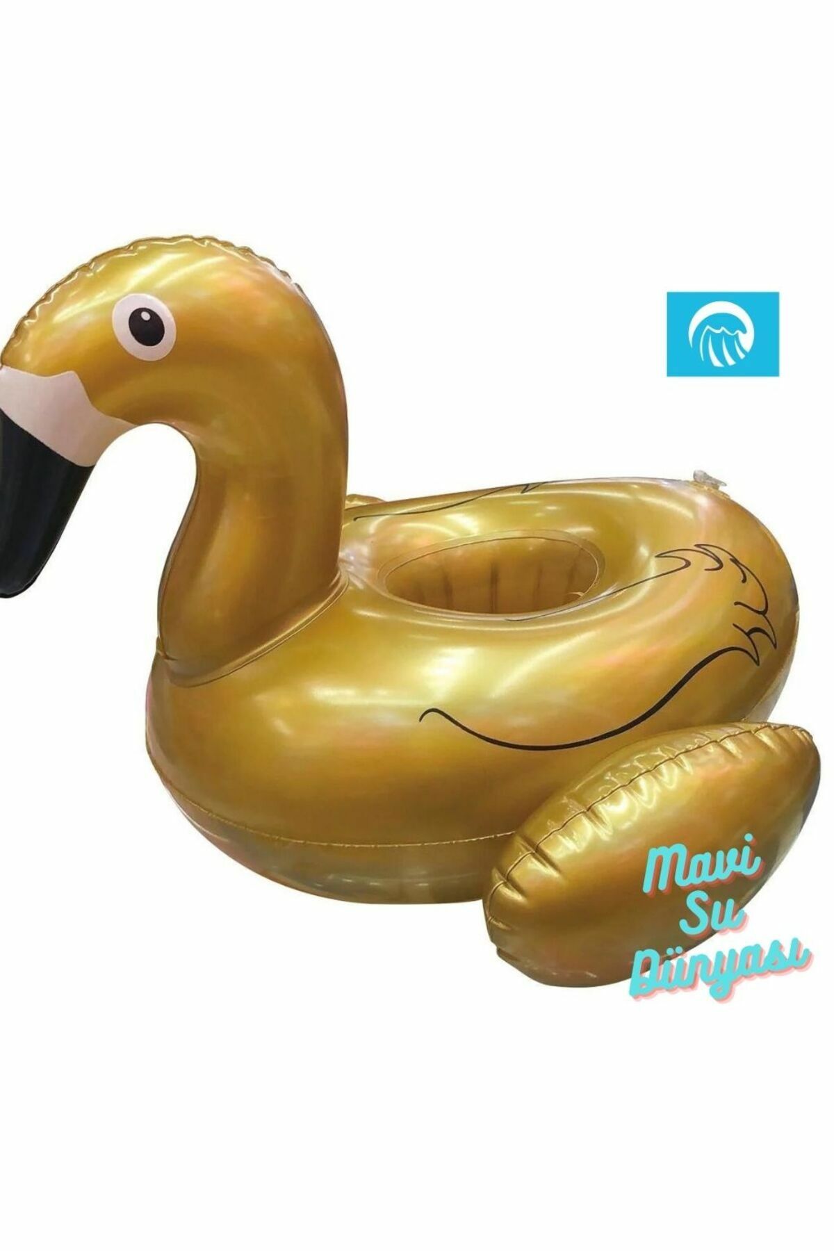 Şişme Deniz Bardaklık, Havuz Bardaklık Flamingo Sarı