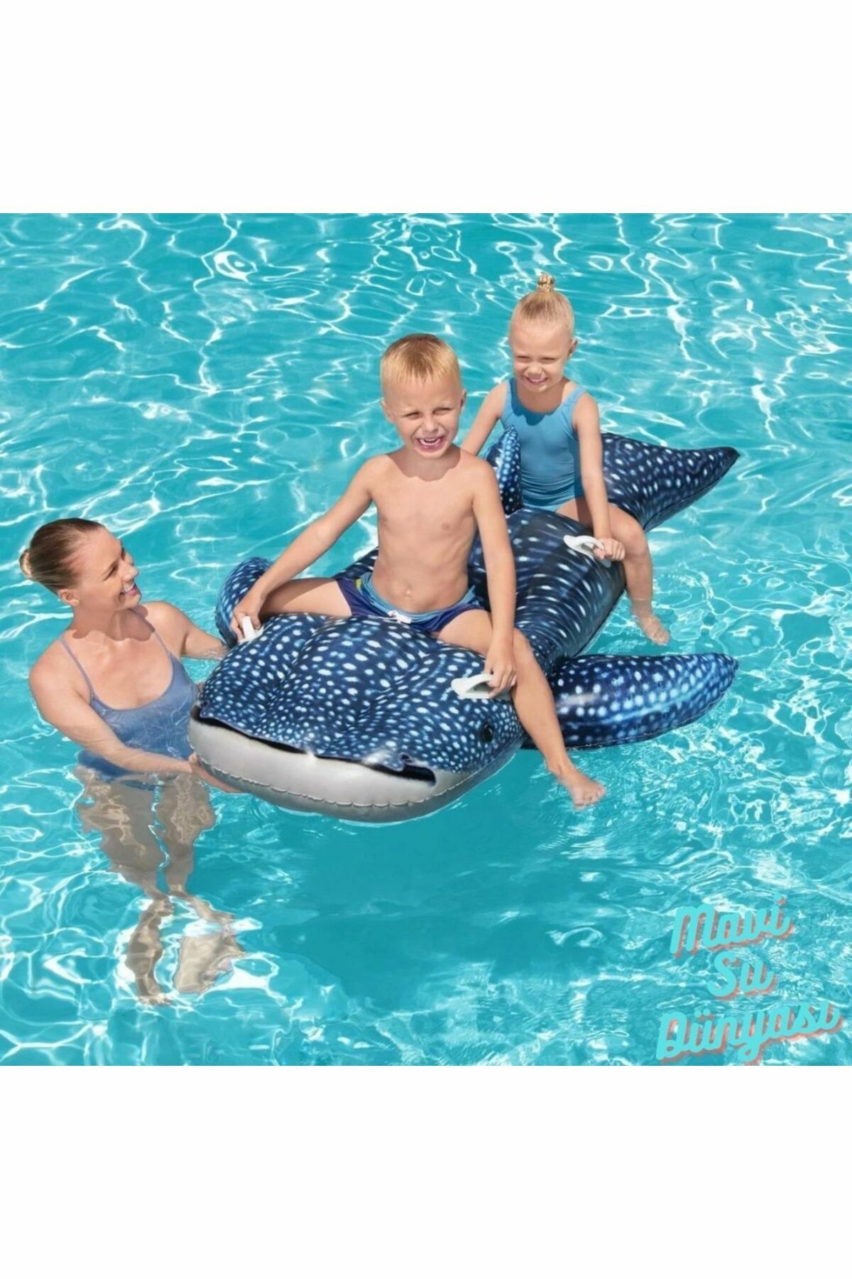 Balina Mavi Binici 193 Cm x 122 Cm