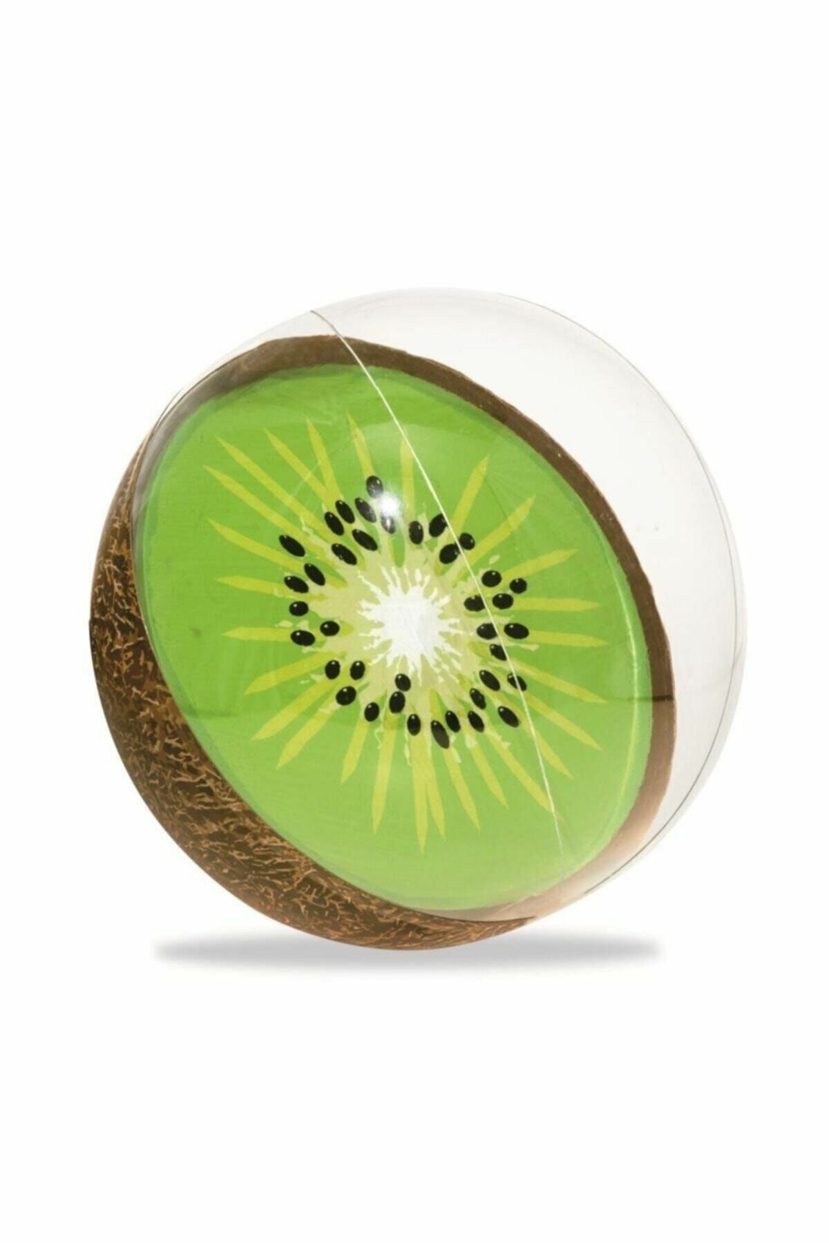 Kivi Meyve Desenli Plaj Topu 46 Cm
