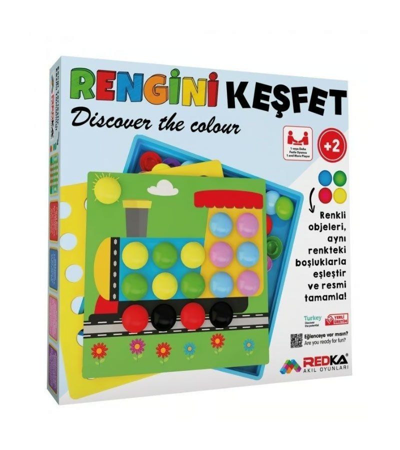 Rengini Keşfet Çocuk Kutu Oyunu - Mavi Su Dünyası