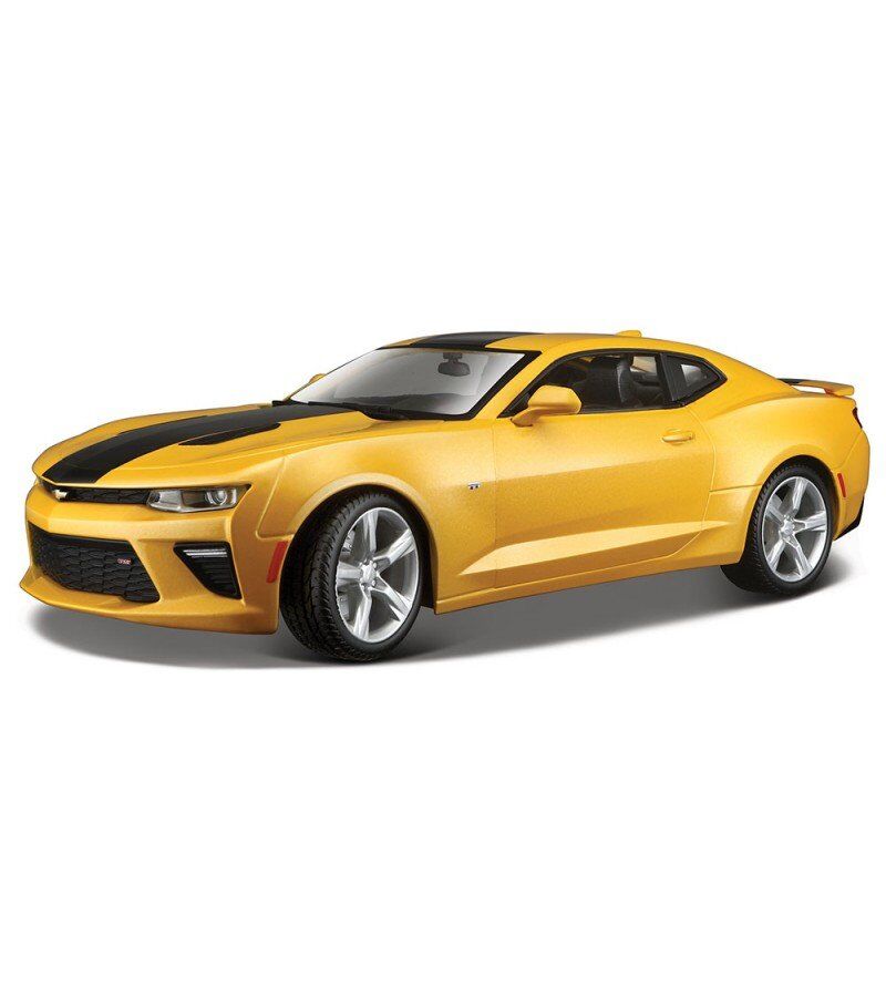 2016 Chevrolet Camaro SS 1:18 Ölçekli Sarı Renkli 30 Cm