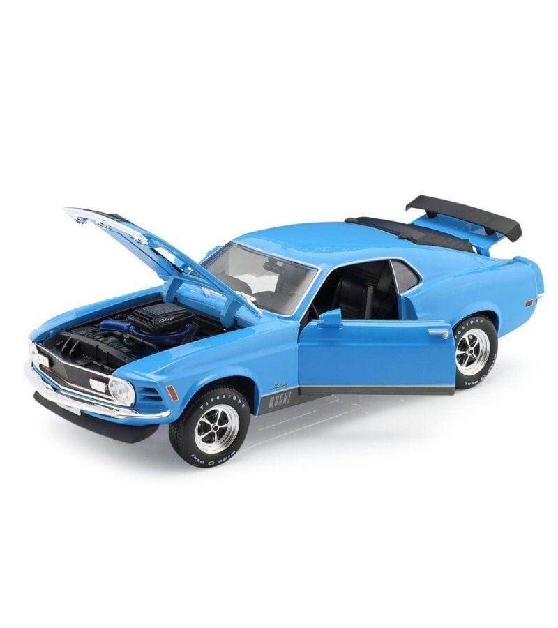 1970 Ford Mustang Mach 1 1:18 Ölçekli Klasik Araba 30 Cm 1970 Ford Mustang Mach 1 1:18 Ölçekli Klasik Araba 30 Cm