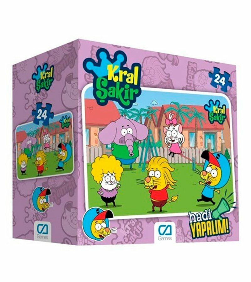 Kral Şakir Yer Puzzle - Mavi Su Dünyası